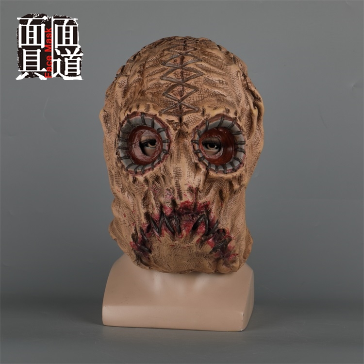 Game SCUM SCUM Mask Headscaffolds Halloween Day Performing Dress Prop Man Leather Mask