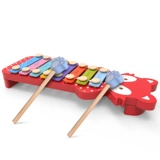 木玩世家 Металлофон, музыкальные барабаны, игрушка, раннее развитие, 3 лет