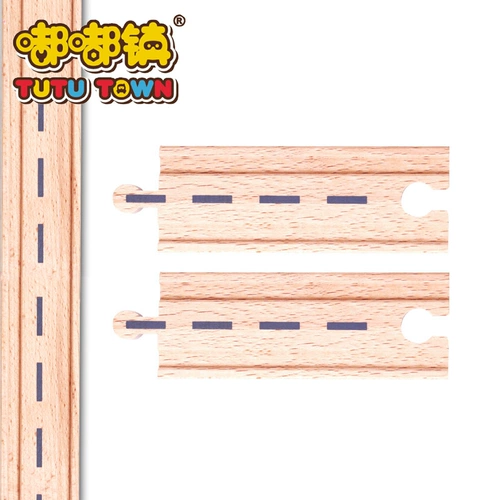 Деревянная игрушка с рельсами, комплект