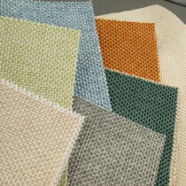 Environmentally friendly straw-woven hemp burlap seamless wall cloth version silver silk hemp checkered Dutch hemp Chinese style exhibition hall with characteristic wall cloth