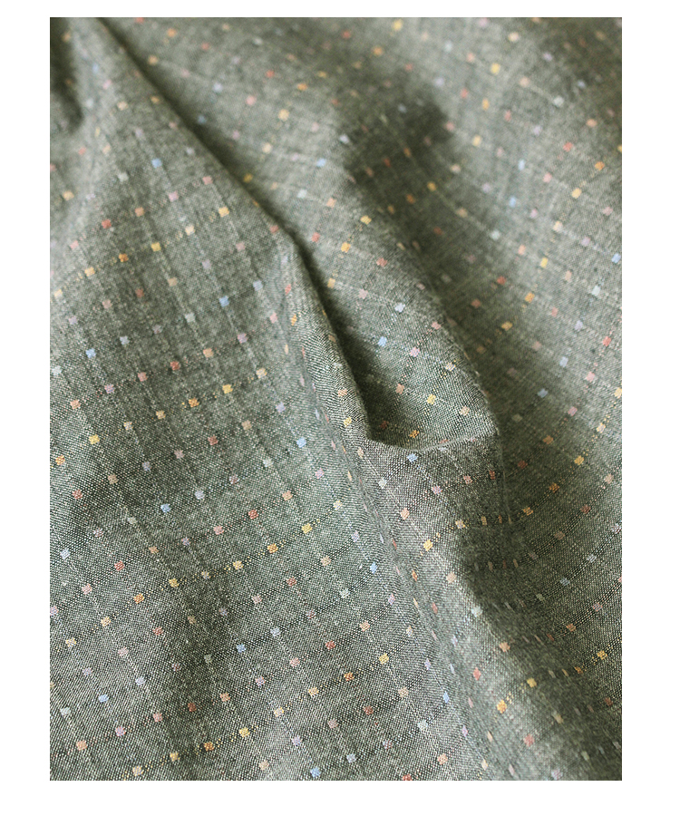 New plain color mạng đầu tiên nhuộm vải màu nhỏ màu vuông dệt bông handmade DIY quần áo vải 1 m vải thun borip