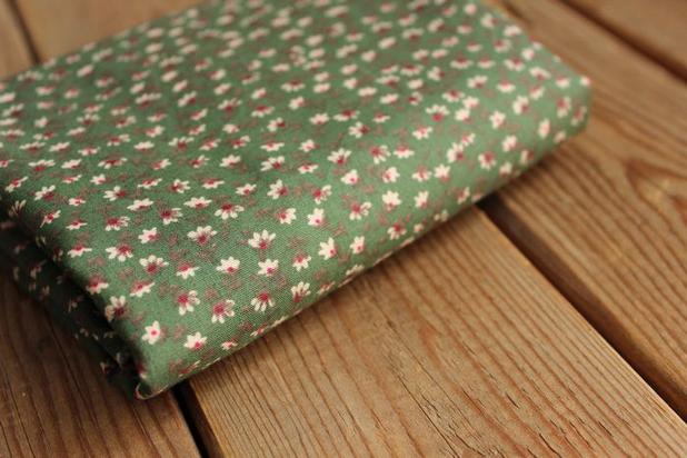 Phong cách nông thôn in vải nhỏ hoa vải hoa vải lót đồng bằng vải cotton vải thủ công DIY hoa vải vải borip