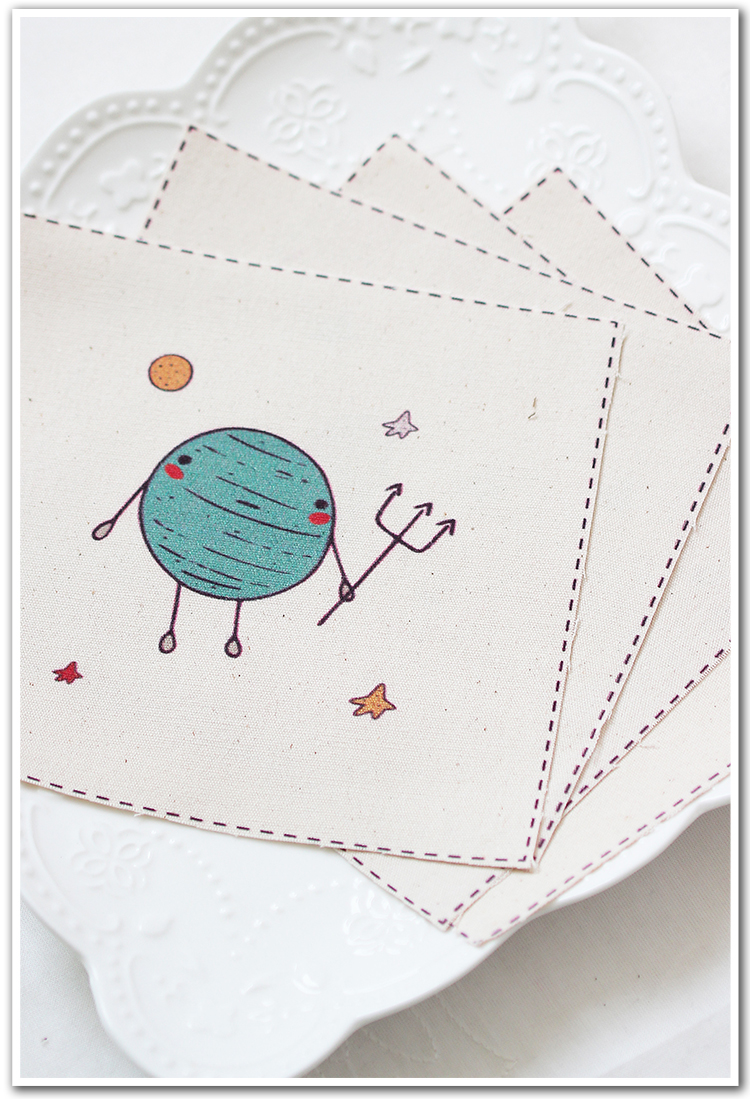 Năm gian giao hàng dựa cartoon DIY vải vị mảnh nhuộm vải scrim vải phụ kiện trang trí - Vải vải tự làm vải cotton co giãn 4 chiều