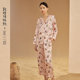 ຜ້າໄຫມ ໜັກ ທອງສາມປ໋ອງ/Dunhuang Joint Lewu Feitian Fashion Printed Cloths and Pants Covers Women's Pajamas and Home Clothes