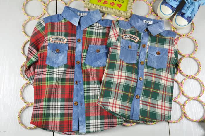 Chemise garcon à manche longue - Ref 2078030 Image 4