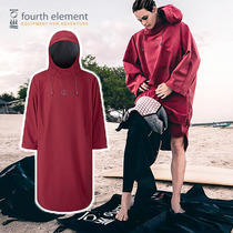Fourth Element cloak New travel diving surfing bathrobe cloak warm spot
