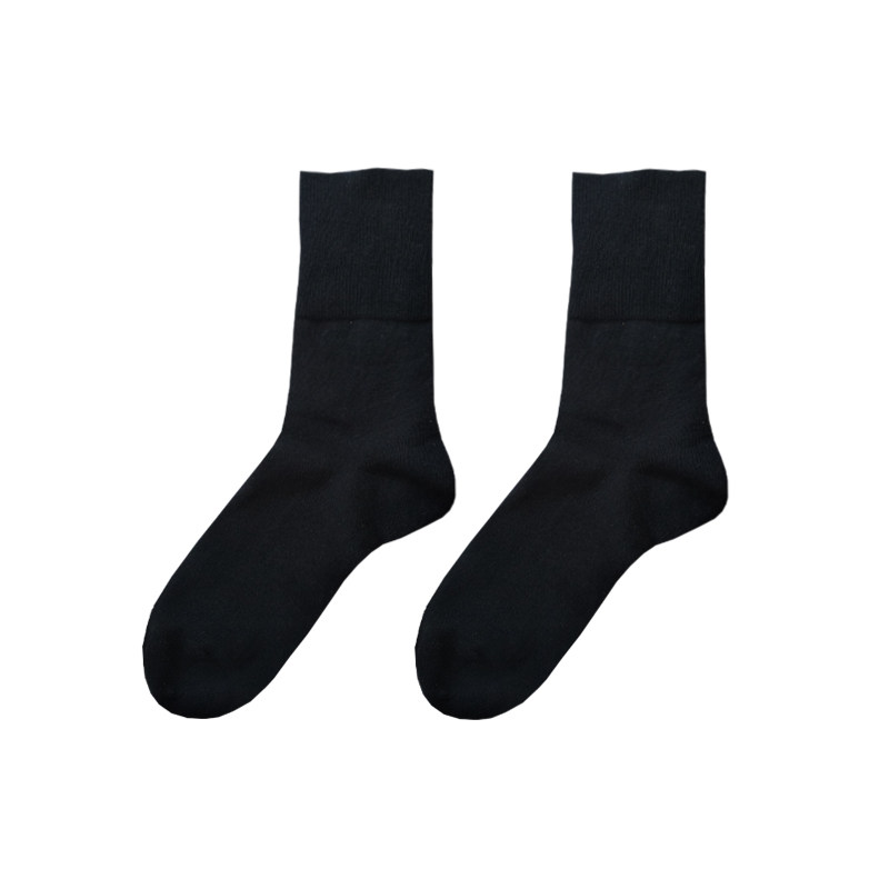 Small Watts 97% cotton black thin Songstomy socks Adult cotton Soft cotton Deodorant Easy without Lega Large Code-Taobao