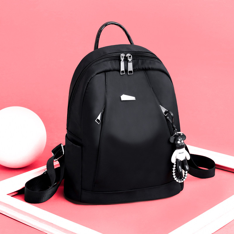 Counter Oxford cloth shoulder bag female 2021 New Korean fashion leisure Joker travel canvas small backpack women