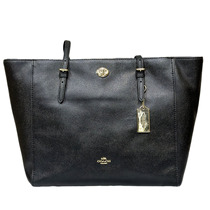 98 new and unused COACH black cowhide tote bag handbag womens bag original price 5500