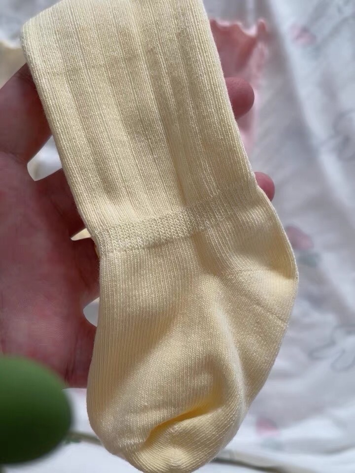 婴儿长筒袜0一3月新生儿高筒过膝袜子评测分享