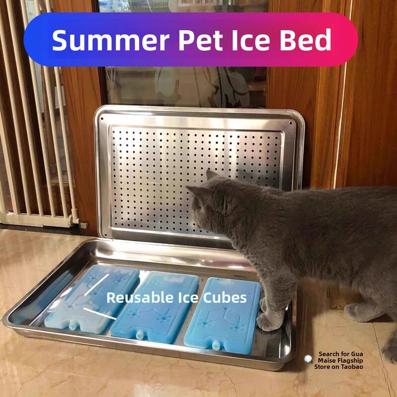 Rabbit Cooling Stainless Steel Ice Nest Ice House Chinchilla Air-Conditioned Room Ice Pad Summer Supplies Ice Box Pet Guinea Pig Ice Bed Rabbit Cooling Stainless Steel Ice Nest Ice House Chinchilla Air-Conditioned Room Ice Pad Summer Supplies Ice Box Pet Guinea Pig Ice Bed