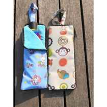 Cute cartoon waterproof umbrella cover storage bag umbrella bag microfiber terry cloth umbrella bag 28cm38cm