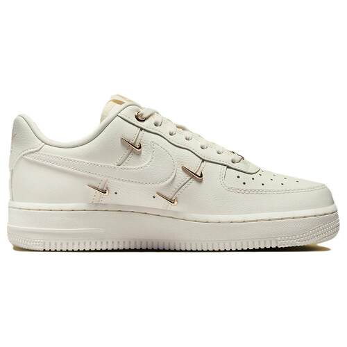 【荐】Nike/耐克Air Force 1 Mini Gold 耐磨 低帮 板鞋女款白金 - 图0