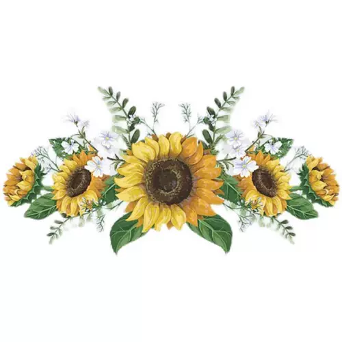 Наклейка, самоклеющееся украшение для ногтей на стену, настенные наклейки, декоративные цветы, принт, в цветочек