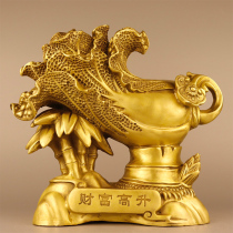 Home Decoration New Chinese Style Ornaments Collection Incense Burner Intangible Cultural Heritage Gifts Increase Wealth and Gather Money