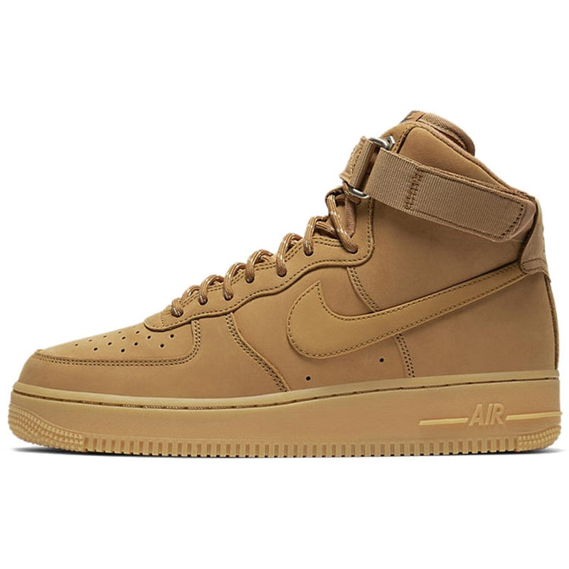 Nike Air Force 1 High '07 WB Flax 高帮 板鞋 男女同款 小麦色