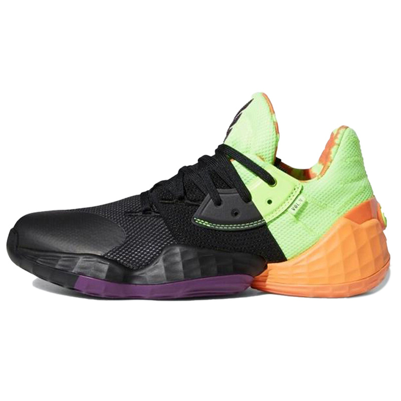 adidas Harden Vol. 4 哈登 舒适百搭 透气包裹性平衡轻便 低帮