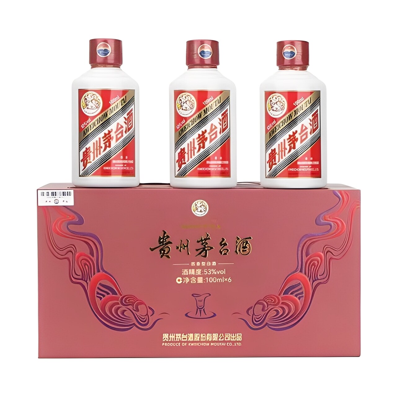 贵州茅台酒 飞天53度100ml生日礼盒