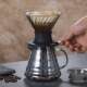 American-Style Coffee Pot Hand-Brewed Smart Cup Coffee Pot Set Coffee Utensils Glass Diagonal Spiral Coffee Filter Cup Discount