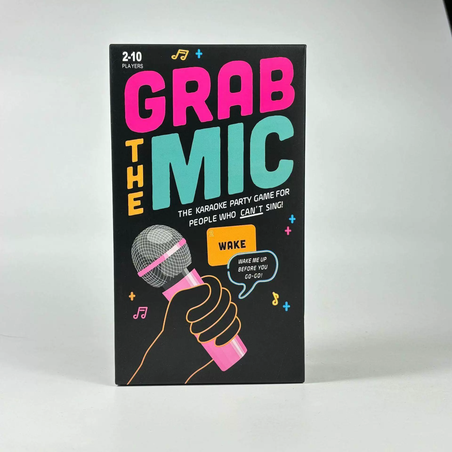 Английская версия Grab The Mic игра для певцов, развлекательная игра для друзей на вечеринке, настольная игра