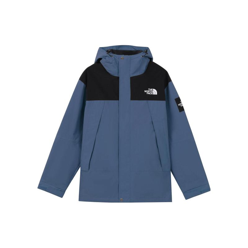 北面/THE NORTH FACE SS23 拉链款夹克外套冲锋衣 男女款蓝色