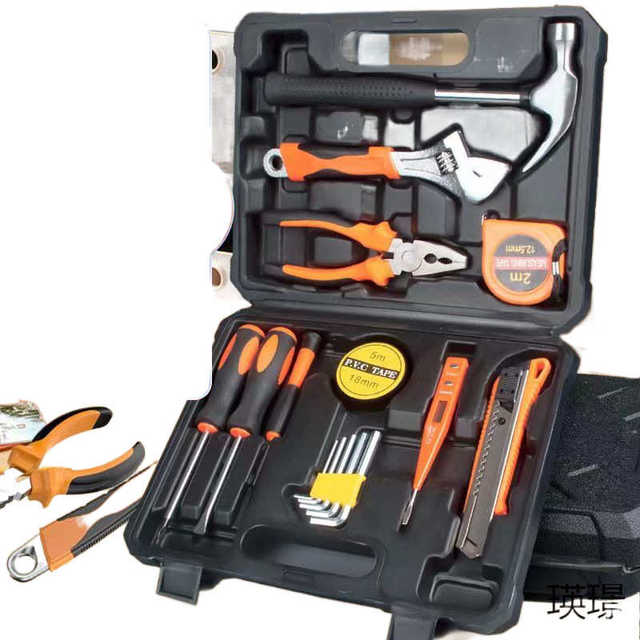Multifunctional combination portable vehicle universal electrician manual repair tool hardware tool set home installation