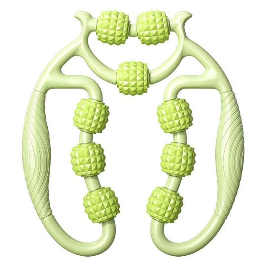 儿童按摩棒狼牙棒按摩滚轴轮小腿肌肉放松长高瑜伽感统琅琊榜瘦腿