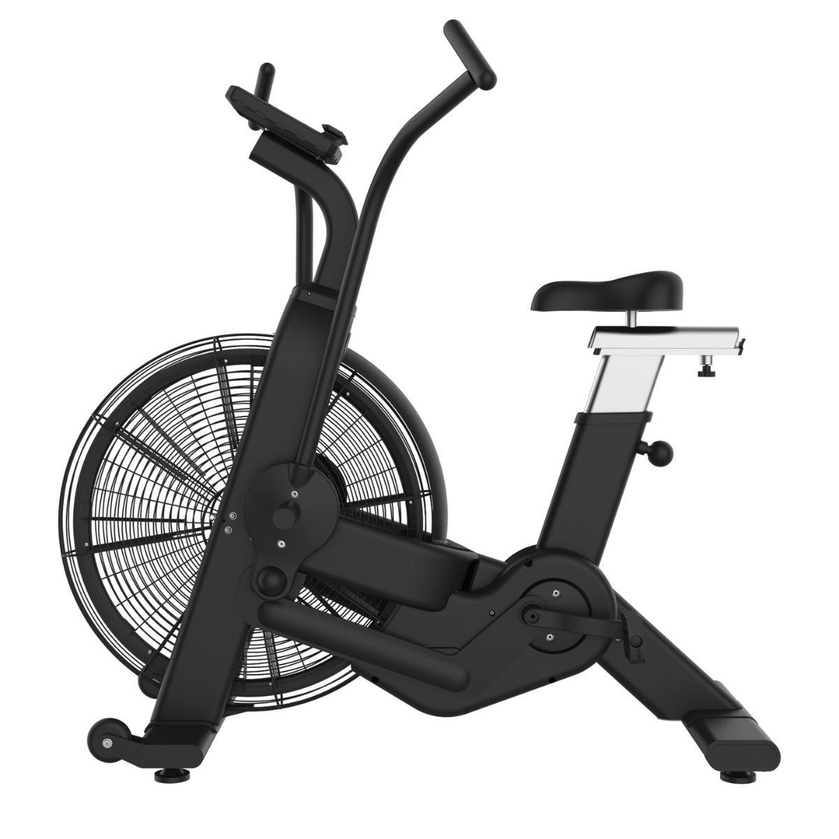 Wind resistance bicycle electromagnetic control silent aerobic fitness equipment commercial household vertical spinning bicycle wind resistance exercise bike