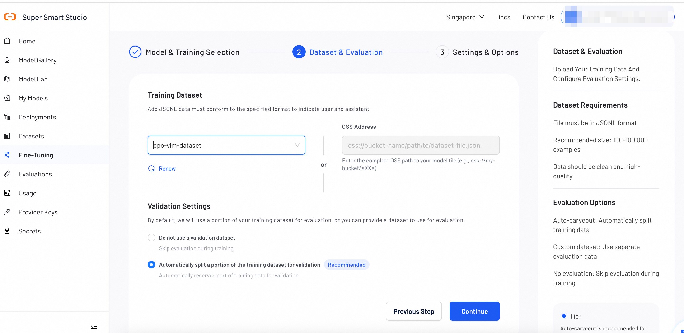 Dataset & Evaluation