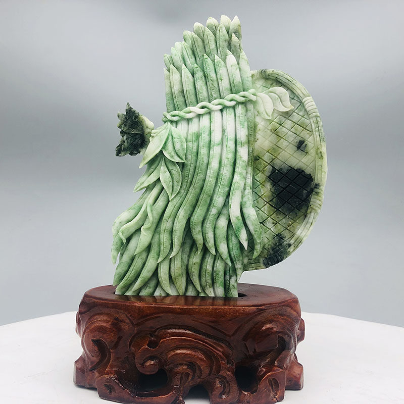 Source Good stock (Yishun 100 Shun) Big Four Jade Boutique Unique Mountain Jade Pendulum 920 gr c26