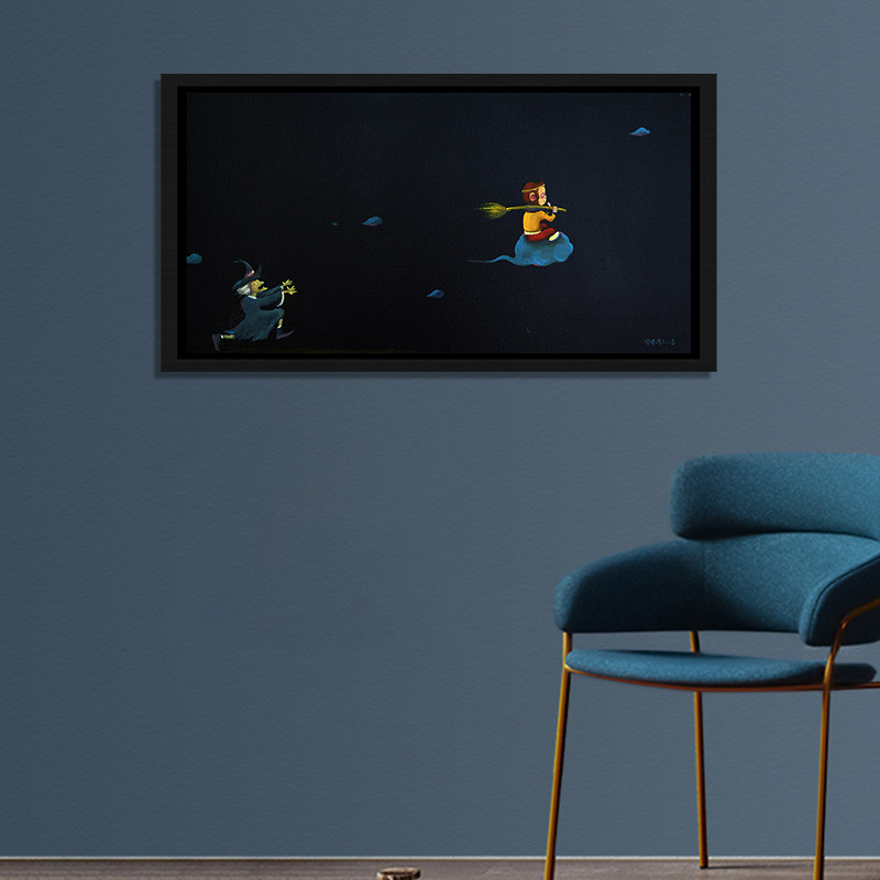 (Oil Painting Original) Search Hunter Chen Jianzhou 