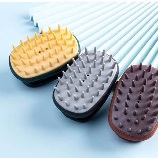 Silicone air cushion wet and dry lip scrub for men