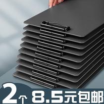 2 folders for students writing pad a4 folder plywood stationery clip paper file plywood cute