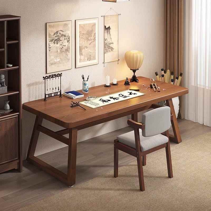New Chinese style brush calligraphy and painting Chinese culture table calligraphy table desk home study desk computer desk workbench