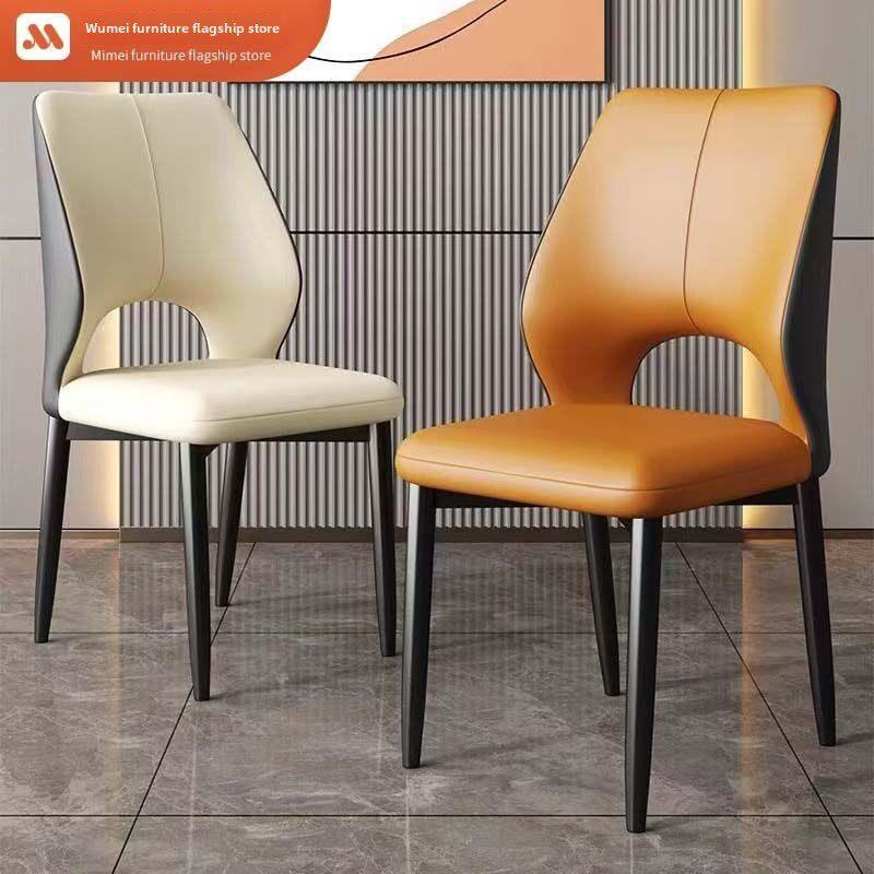 Umei Dining Chair Home Furniture Modern Simple Barrier-Free Luxury Chair with Backrest Scandinavian Dining Table and Chairs Umei Dining Chair Home Furniture Modern Simple Barrier-Free Luxury Chair with Backrest Scandinavian Dining Table and Chairs