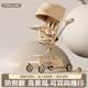 Baby Stroller That Can Sit and Lie Down, Portable, Foldable, High-View Stroller, Two-Way Children's Stroller
