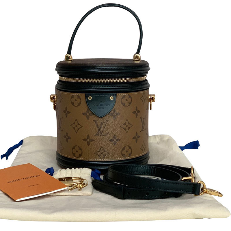 【 40% off Instant Purchase 】98% New Lv Louis Vuitton Cannes Handbag Cylinder Bucket Bag Single Shoulder Crossbody Women's Bag 【 40% off Instant Purchase 】98% New Lv Louis Vuitton Cannes Handbag Cylinder Bucket Bag Single Shoulder Crossbody Women's Bag
