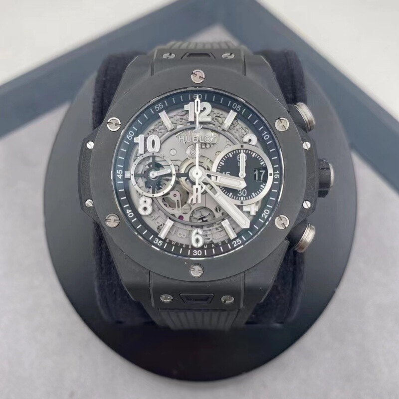 Box and Papers, 98% New】42Mm Hublot Big Bang 441.Ci.1171.Rx Ceramic Automatic Mechanical Men's Watch Chronograph