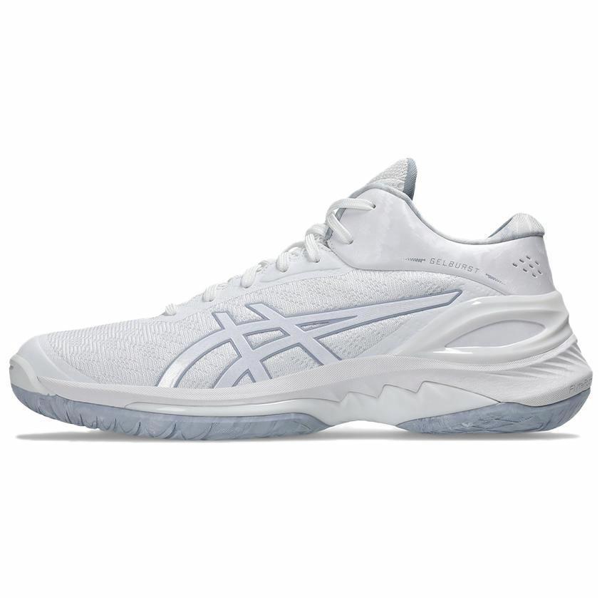 Asics GELBURST 28 柔软舒适 防滑耐磨 中帮 篮球鞋 男款 白色