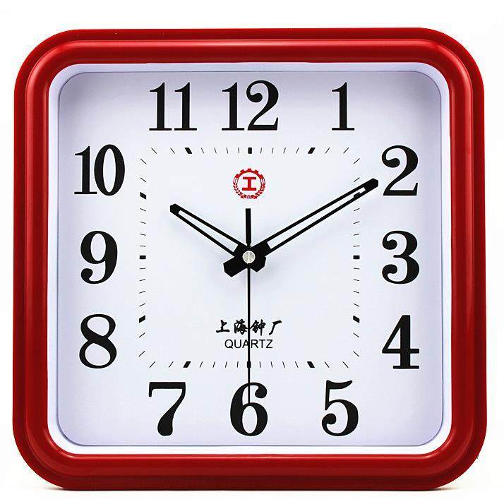 New Silent Wall Clock, Simple Modern Clock, Living Room Office Wall Clock