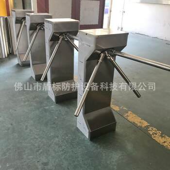 Intelligent attendance card swiping three-roller three-prong gear lever anti-trailing three-prong roller gate at the tourist attraction ticket entrance