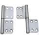 Bathroom Titanium Magnesium Alloy Aluminum Door Hinges Removable Hinges Space Aluminum No-Drill Hinges Glass Door Hinges