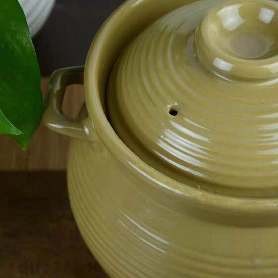 Free Shipping Guangxi Clay Pot High Temperature Resistant Traditional Handmade Clay Pot for Open Flame Cooking Porridge and Soup