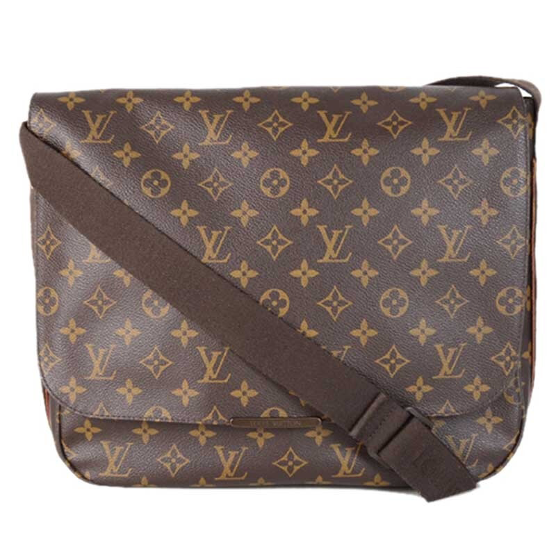 [9.5 New] Lv Louis Vuitton Brown Monogram Shoulder Crossbody Bag Genuine Men's Bag Luxury Backpack