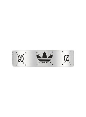 Gucci/古驰Adidas/阿迪达斯三叶草双G联名款戒指情侣款男女送礼物