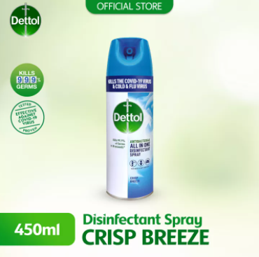 Dettol Antibacterial Disinfectant Spray 450ml