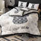 New student dormitory bed quilt cover high-end summer product light luxury four-bed bed single silk ice pack cartoon 2025