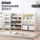 Pull-Out Cover for Children's Bookshelf, Storage Rack, Multi-Layer Picture Book and Toy Organizer with Large Capacity