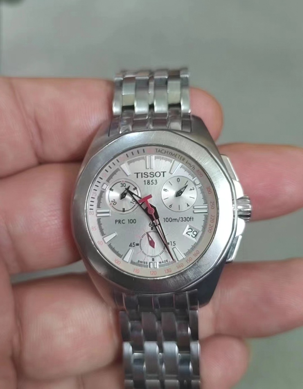 [No Reserve Price/98% New] Tissot Prc Sports Quartz Multi-Function Watch Men's Watch