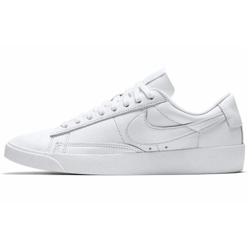 Nike Blazer LE 低帮 板鞋 女款 纯白